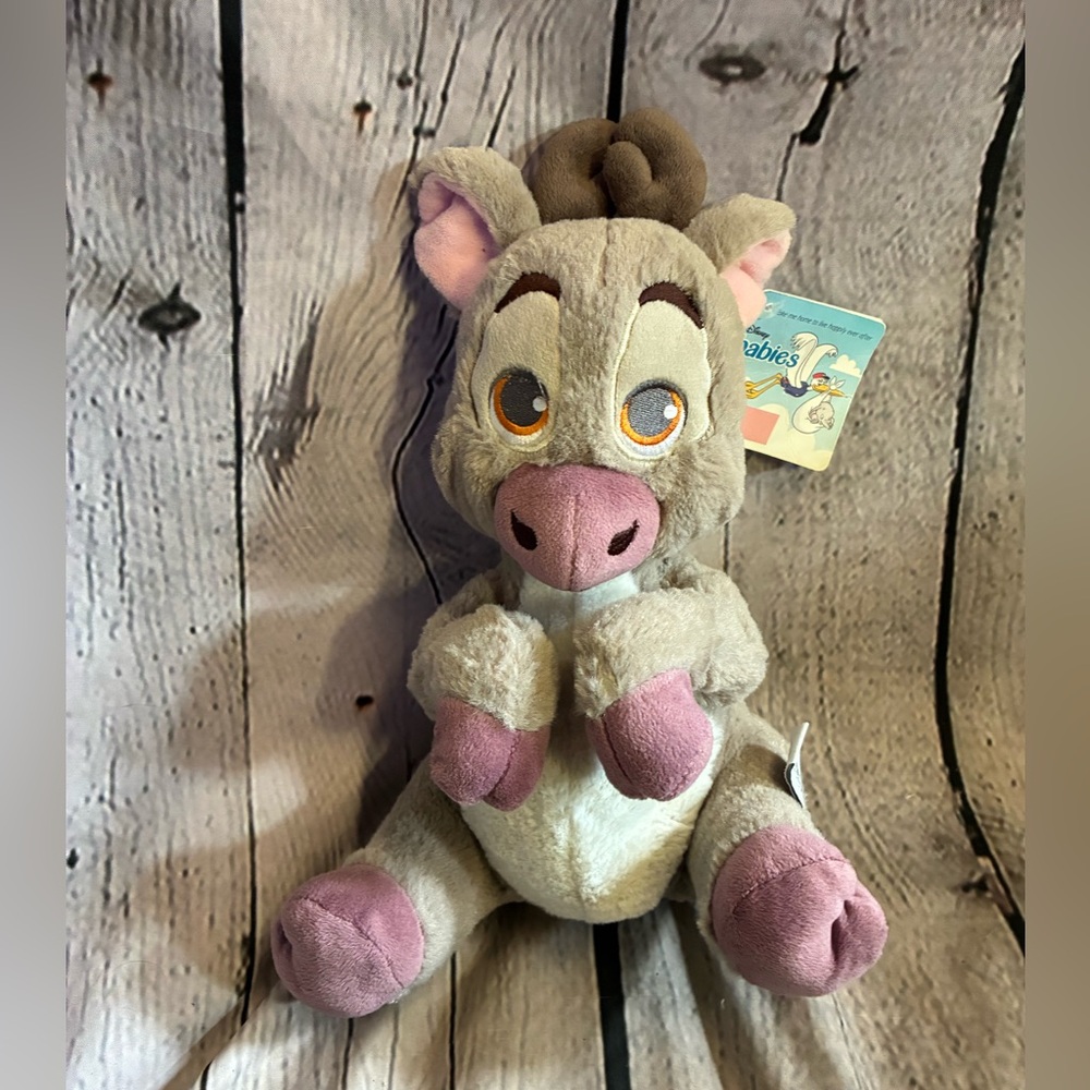 Disney Babies‎ Disney Park FROZEN BABY SVEN PLUSH Stuffed Animal Toy 12" EUC